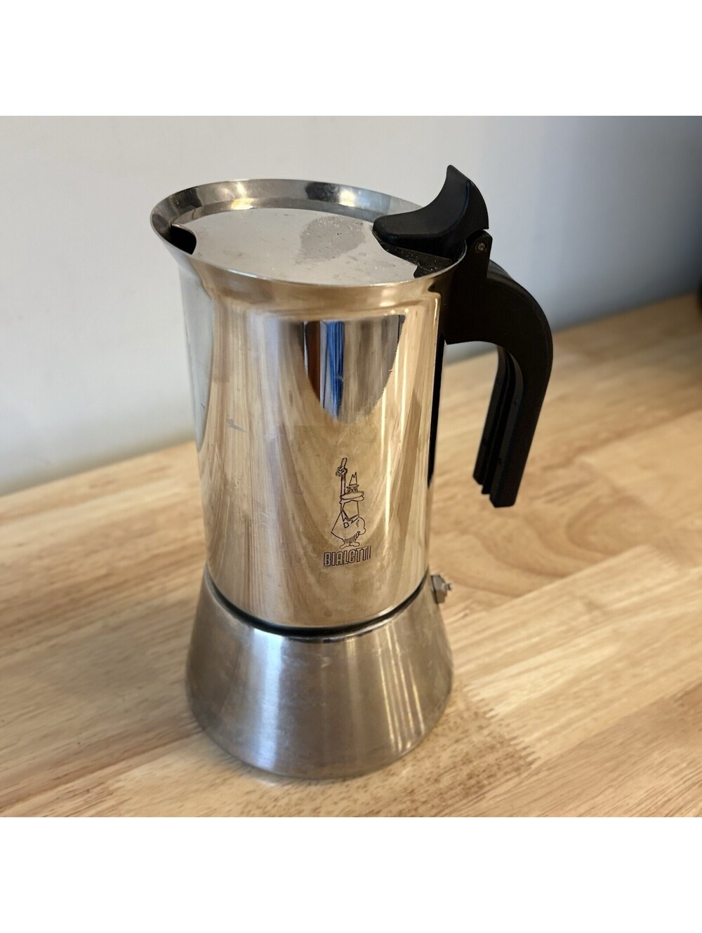 BIALETTI Venus Stainless Steel Moka Pot 6cup Stove Top Espresso Maker